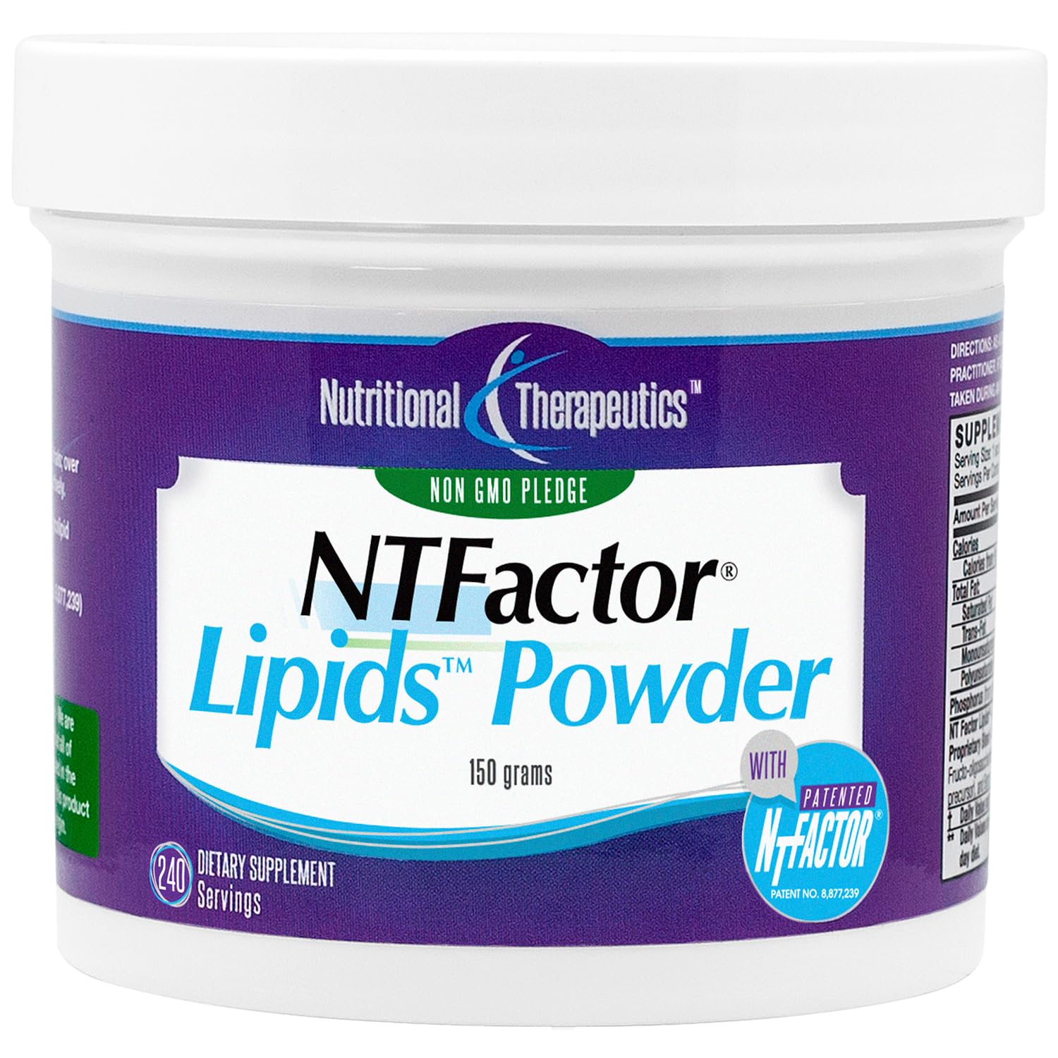 Nutritional Therapeutics NTFactor Lipids Powder, Aging & Cellular Support, 240 Servings Nutritional TherapeuticsBuy Supplements Australia