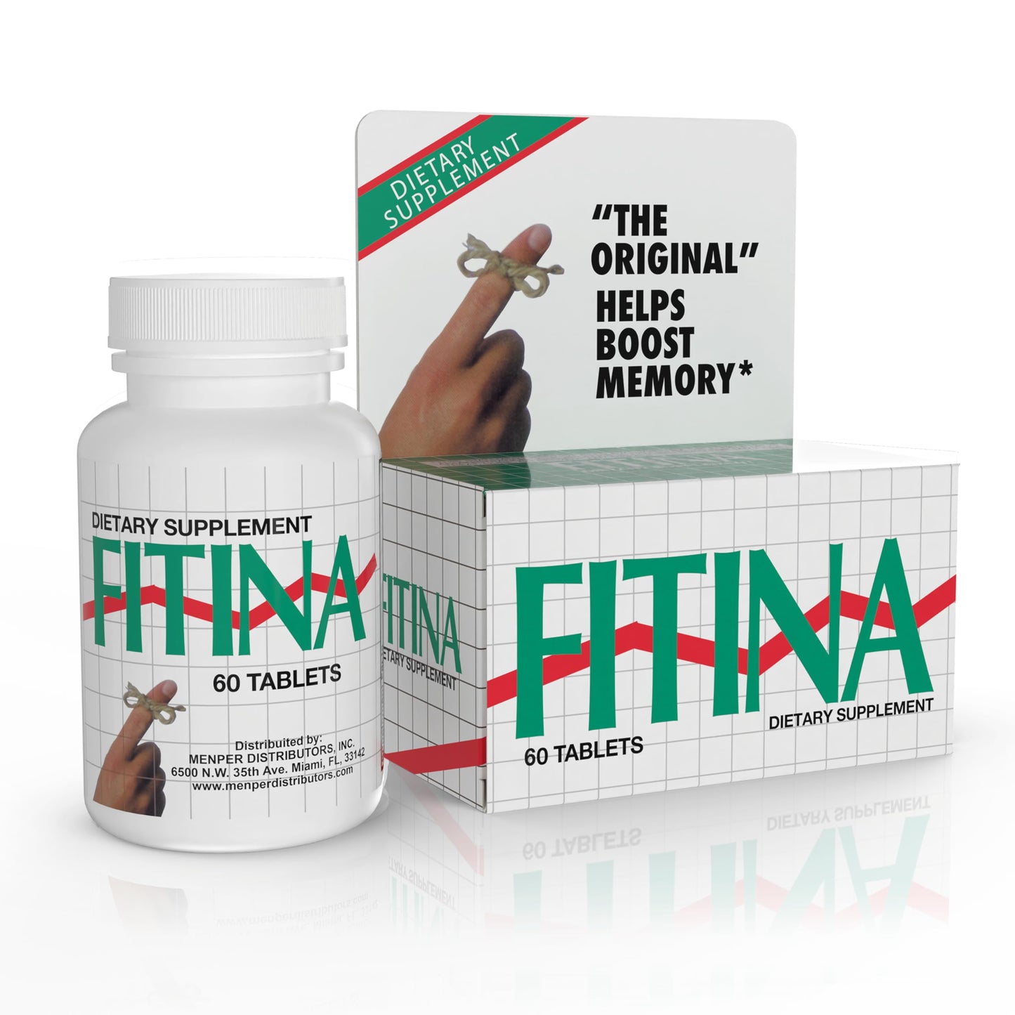 FITINA Brain Supplement with Vitamin B6 & Thiamine for Memory, Focus and Cognitive Support | High-Dose B Vitamins for Nervous System Brain Health, Daily Formula for Adults, 60 Tablets (1-Pack) FitinaBuy Supplements Australia