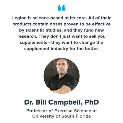Legion Recharge Post Workout Supplement - All Natural Muscle Builder & Recovery Drink LegionBuy Supplements Australia
