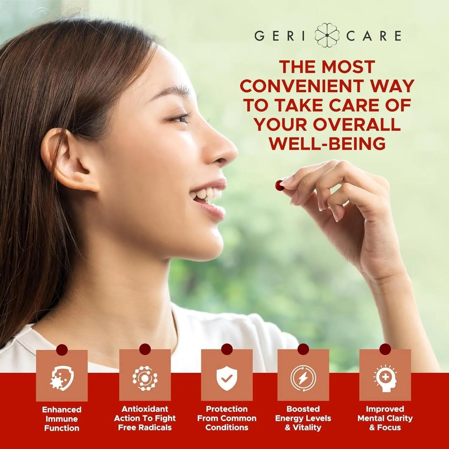 GeriCare Multivitamin Supplement Tablets, (Bottle of 1000) GeriCare