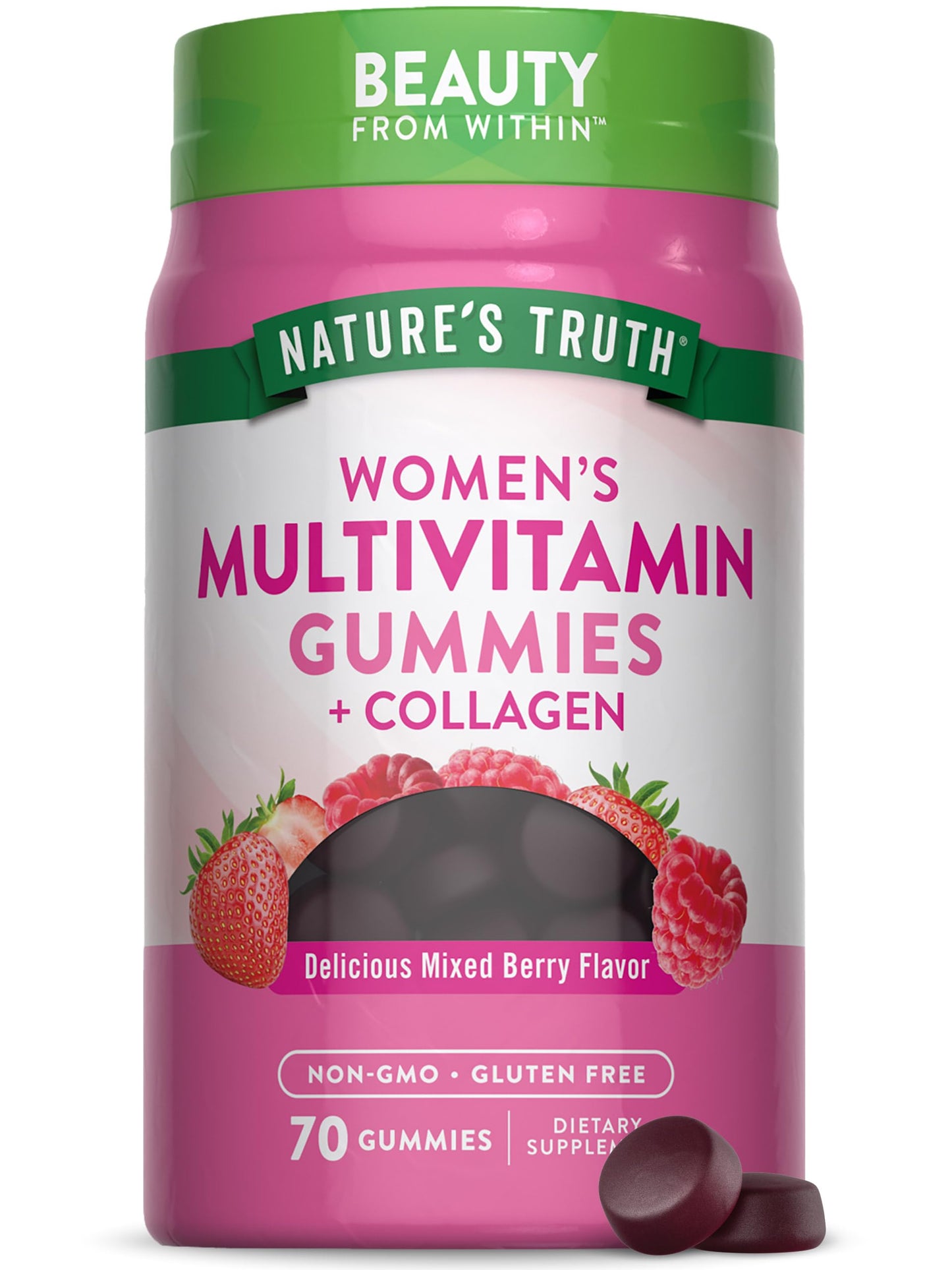 Nature's Truth Womens Multivitamin Gummies Plus Collagen & Biotin | 70 Count | Non-GMO & Gluten Free Supplement Nature's TruthBuy Supplements Australia