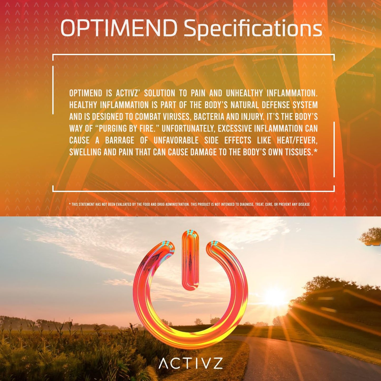 ACTIVZ Optimend - Advanced Joint Mobility and Comfort Support with Enhanced Bioavailability Using CyLoc Dextrin and DexKey Technology - 60 Capsules ACTIVZBuy Supplements Australia