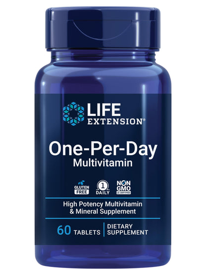 Life Extension One-Per-Day Multivitamin – Packed with Over 25 Vitamins, Minerals & Plant Extracts, Quercetin, 5-MTHF Folate & More – 1-Daily Life ExtensionBuy Supplements Australia
