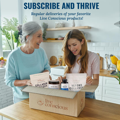 Live Conscious Joint Health Supplement - MoveWell Plus Antarctic Krill Oil, Natural Astaxanthin and Hyaluronic Acid | Outperforms Glucosamine (2 Pack) Live ConsciousBuy Supplements Australia