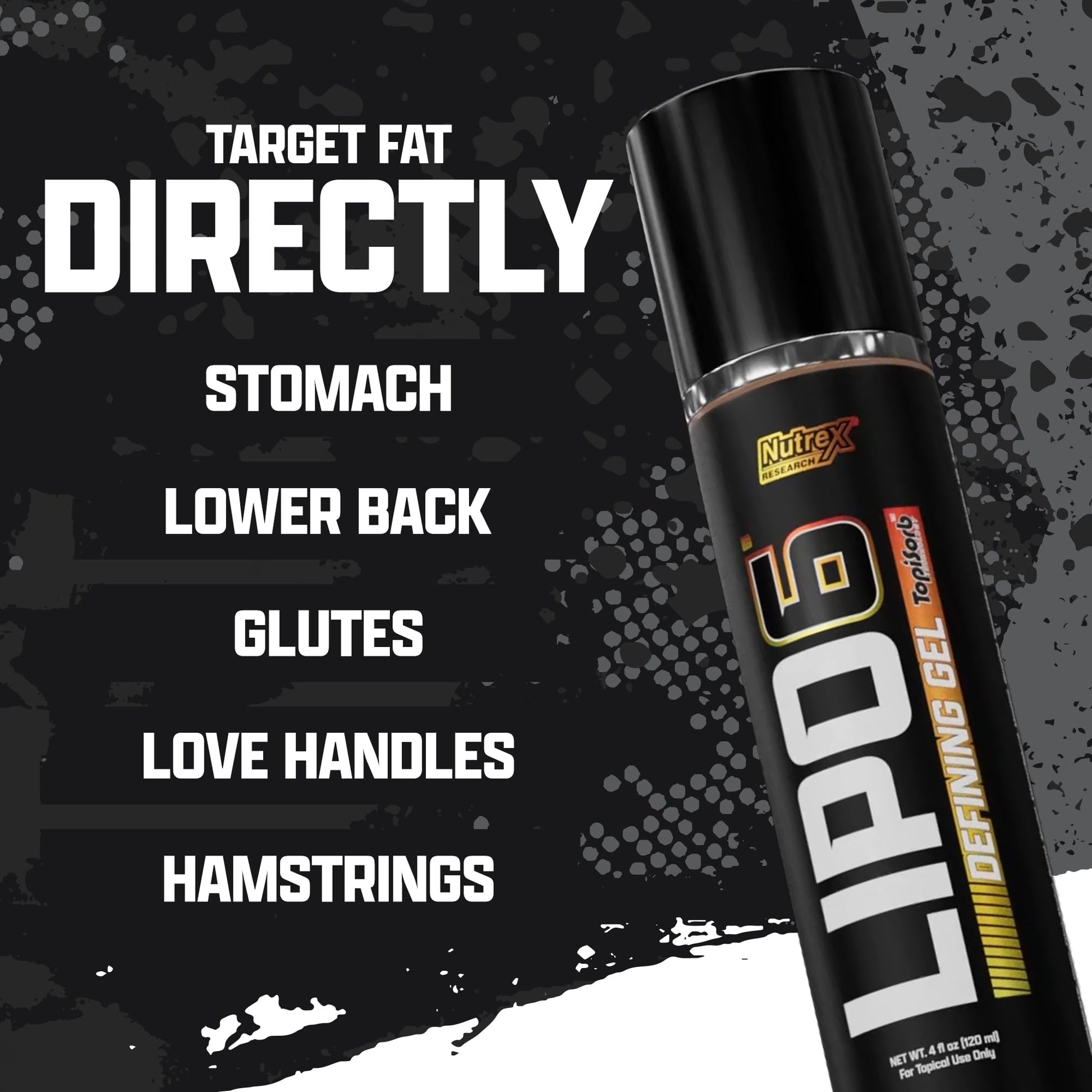 Lipo 6 Defining Gel Fast Acting Fat Burning Cream for Men & Women | Targets Stubborn Nutrex ResearchBuy Supplements Australia