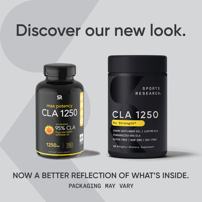 Sports Research CLA - 1250mg with Active Conjugated Linoleic Acid for Men and Women Sports ResearchBuy Supplements Australia