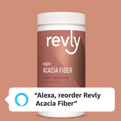 Amazon Brand - Revly Organic Acacia Fiber Powder, Supports Digestive Health RevlyBuy Supplements Australia