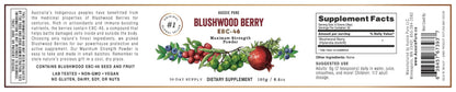 Aussie Pure Blushwood Berry Powder EBC-46 - Maximum Strength Immune and Cell Support - Contains The Fruit and Seed - 180g/6.4oz Per Container Aussie PureBuy Supplements Australia