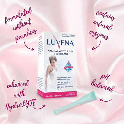 Luvena Moisturizer - Vaginal Moisturizer & Menopause Support for Women - Feminine Intimate LUVENABuy Supplements Australia