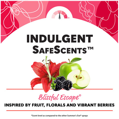 Summer's Eve Blissful Escape Daily Refreshing Feminine Spray, 2 oz, 3 Pack Summer's EveBuy Supplements Australia