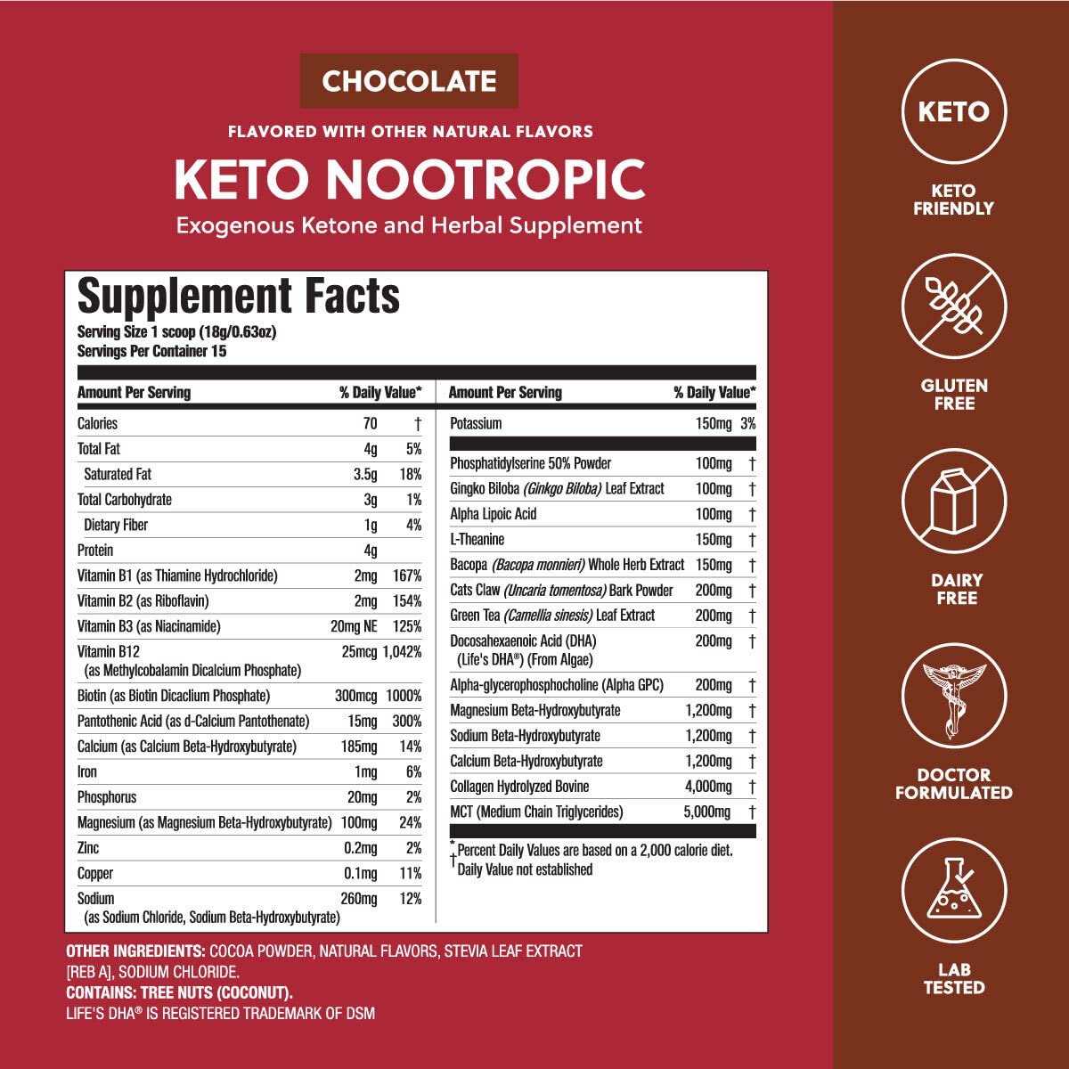 Perfect Keto Nootropic Brain Supplement - Enhance Focus and Energy, Boost Concentrati Perfect KetoBuy Supplements Australia