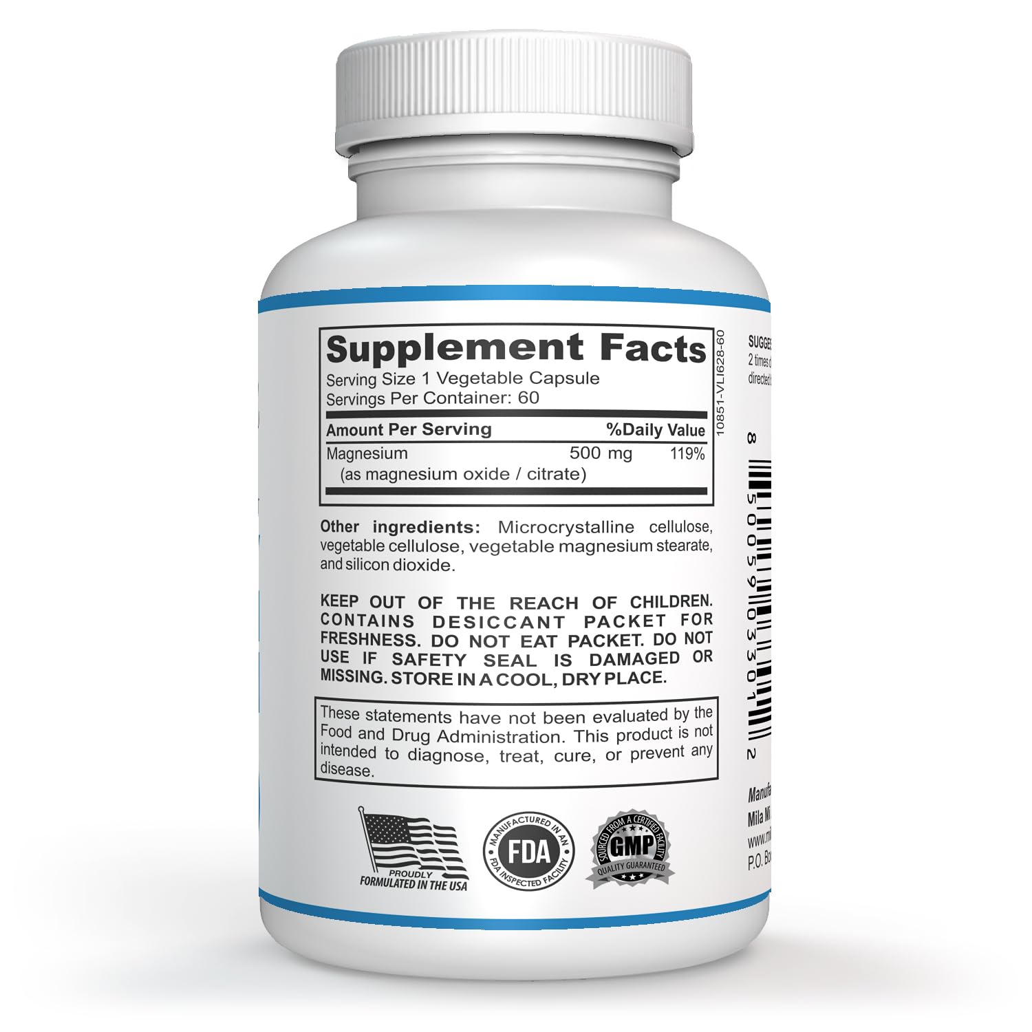Milamiamor High Potency Magnesium | Whole Body Support | Heart, Nerve and Bone MilamiamorBuy Supplements Australia