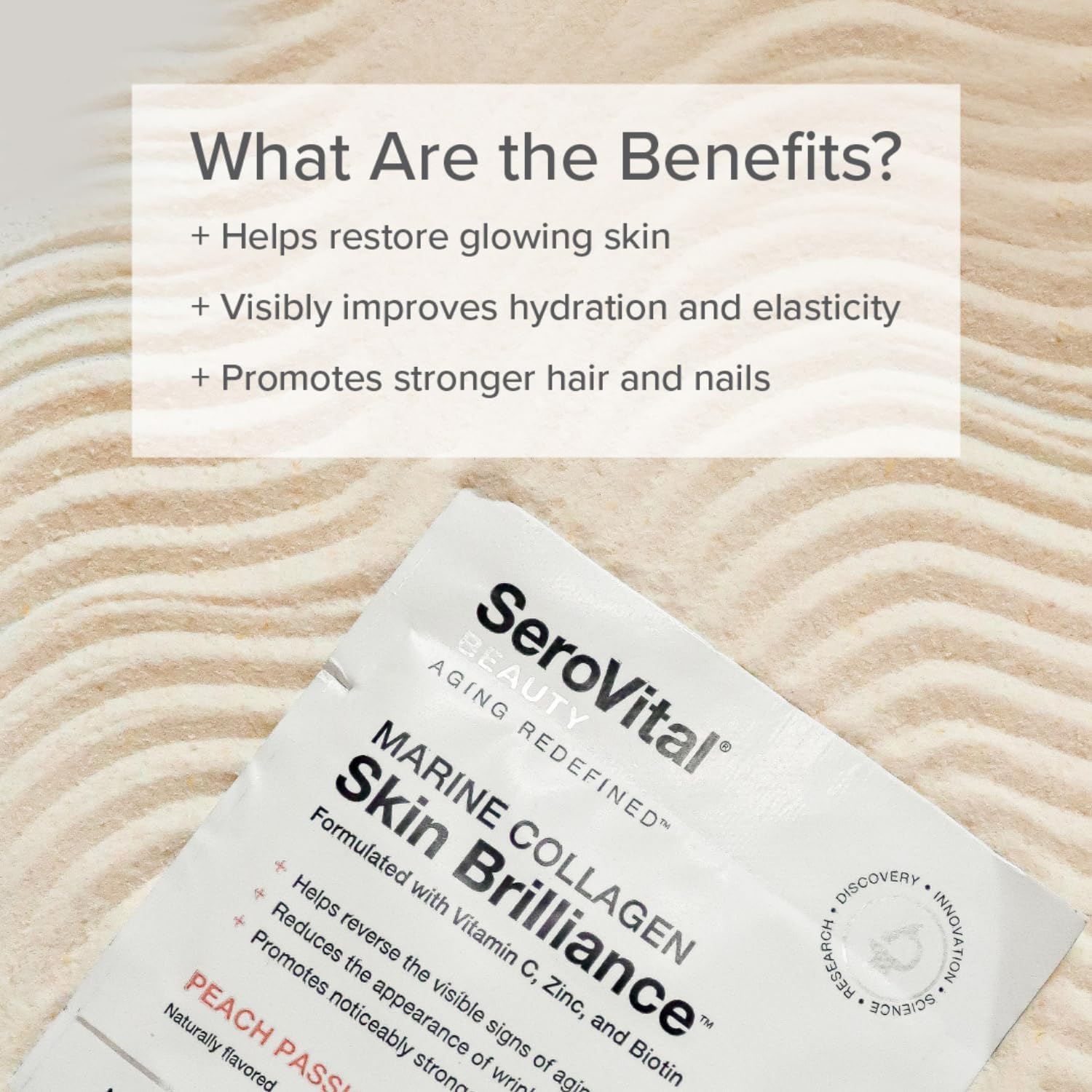 Serovital Skin Brilliance Marine Collagen – Hydrolyzed Marine Collagen Peptides SerovitalBuy Supplements Australia