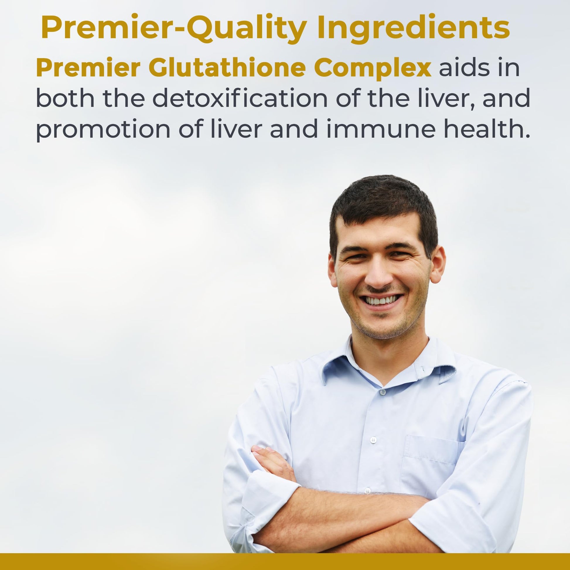 Premier Research Labs Glutathione Complex - Liver & Immune Support Supplement - Glutathione Pill for Natural Liver Cleanse - 60 Vegetarian Capsules Premier Research LabsBuy Supplements Australia