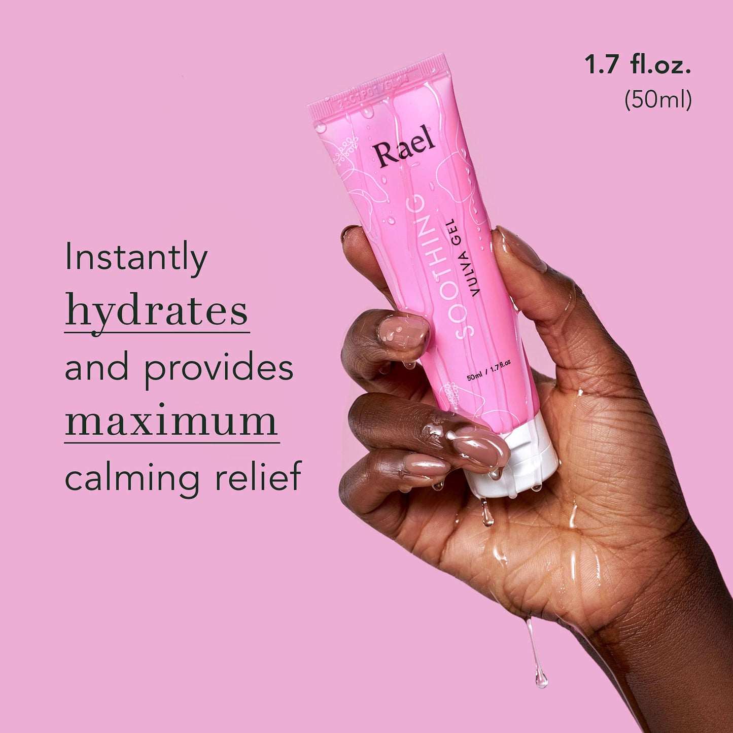Rael Vaginal Moisturizer, Soothing Vulva Gel - pH Balance Intimate Skin Care for Women, All Skin Types RaelBuy Supplements Australia