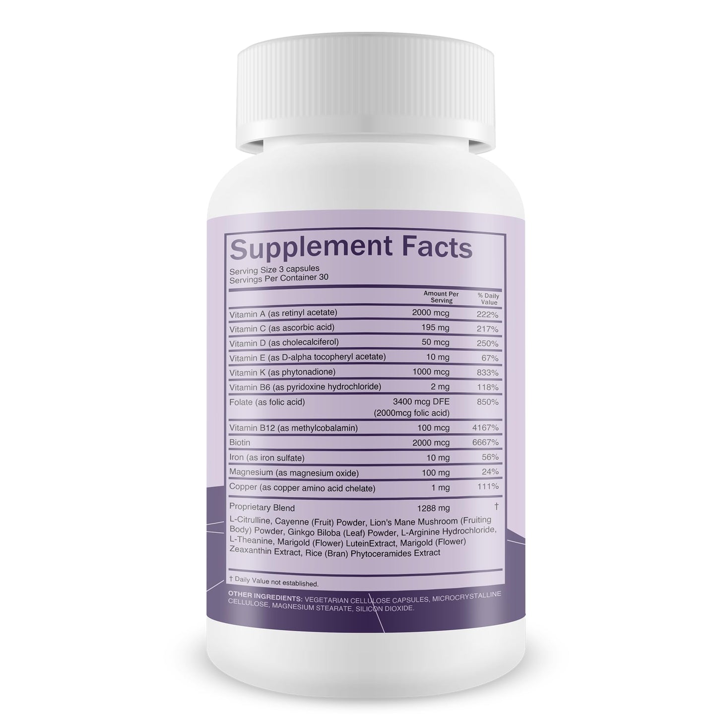 Nervocept Pro - Our Best Nerve Support Capsules - Lions Mane, Magnesium, Vitamin B For Nerve Repair - Vitamin D for Nerves - Lions Mane Memory & Nerve Support - Vitamin B12 Nerve Support True You HealthBuy Supplements Australia