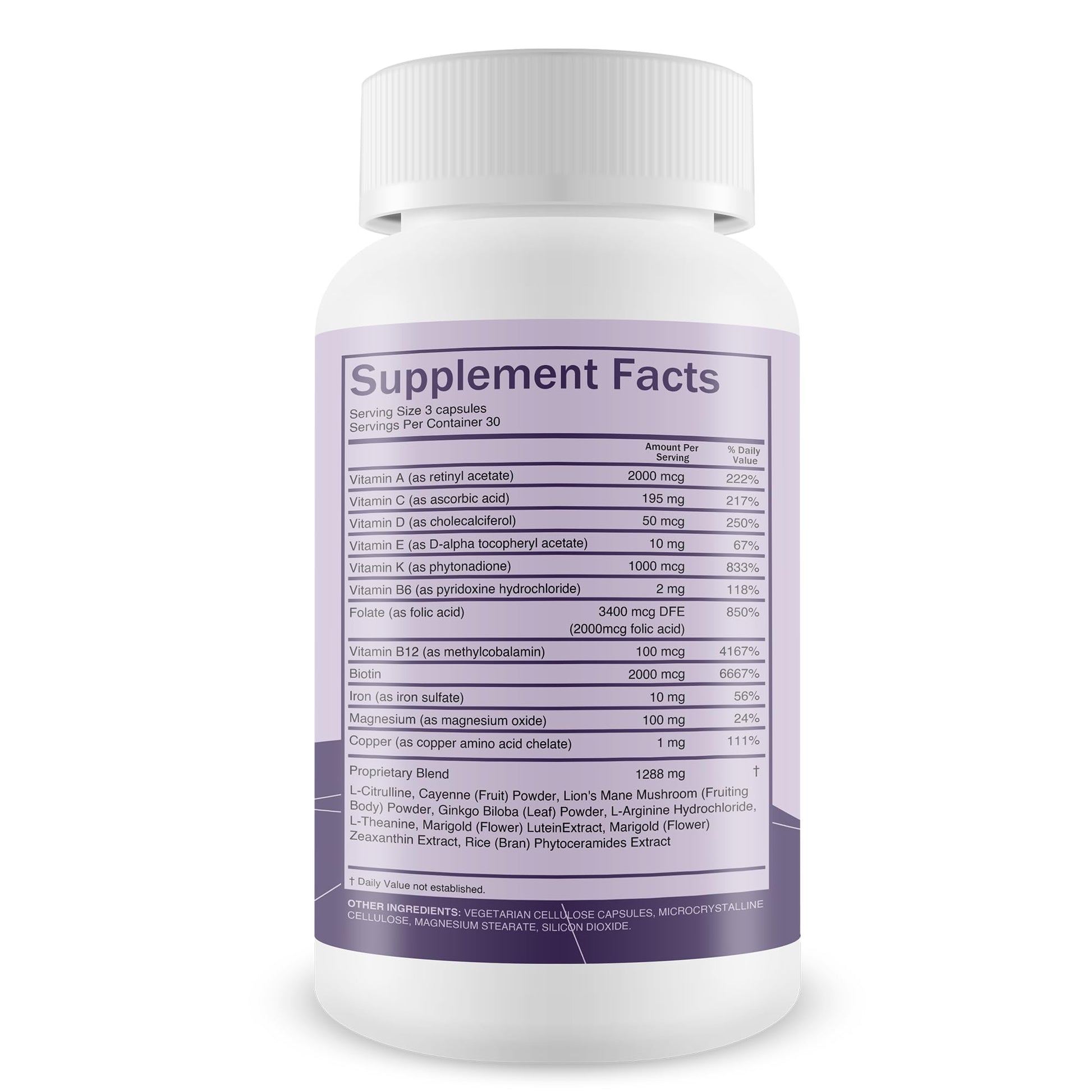 Nervocept Pro - Our Best Nerve Support Capsules - Lions Mane, Magnesium, Vitamin B For Nerve Repair - Vitamin D for Nerves - Lions Mane Memory & Nerve Support - Vitamin B12 Nerve Support True You HealthBuy Supplements Australia