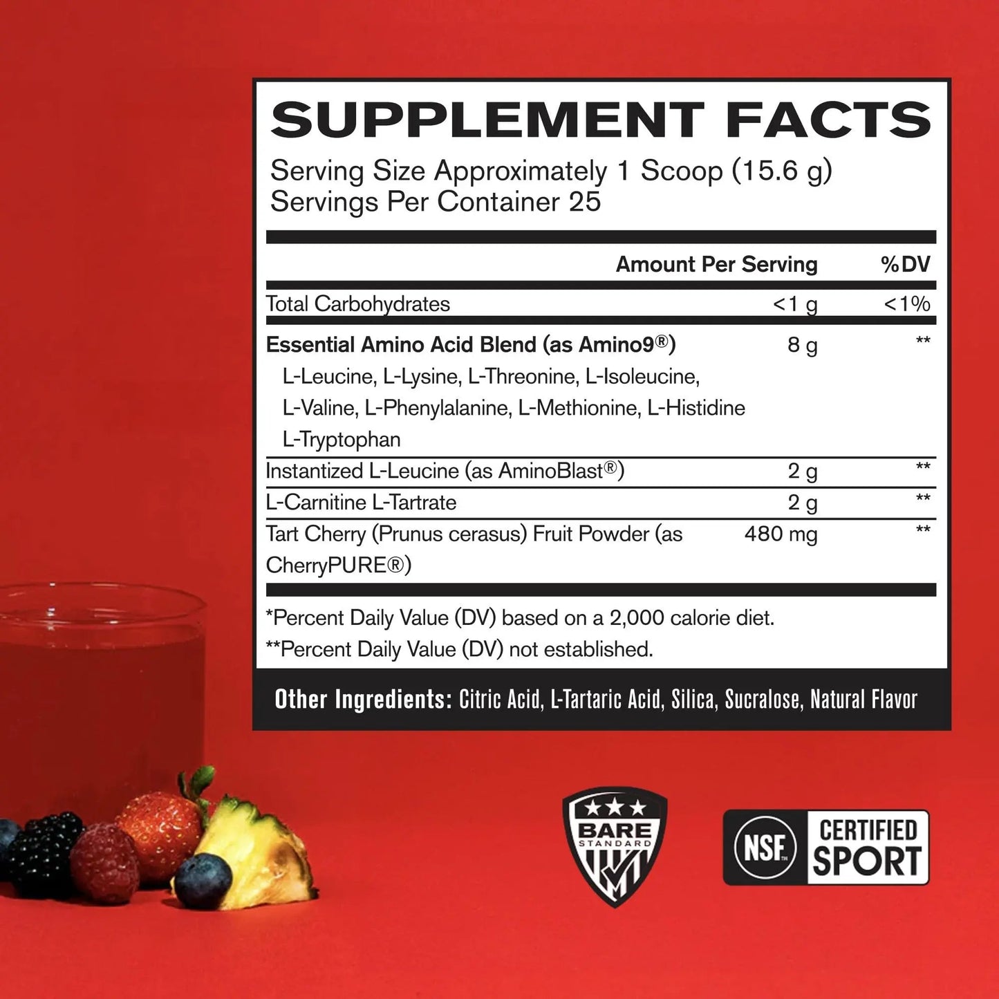 BARE PERFORMANCE NUTRITION BPN Strong Multi-Vitamin 30 Day Supply + Recover Post-Workout Muscle Recovery Drink Mix BARE PERFORMANCE NUTRITION