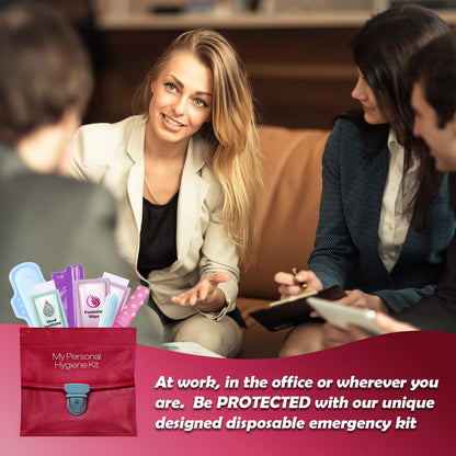 Menstrual Kit All-in-One | Convenience on The Go | Single Period Kit Pack for Travelling, Tweens pH AdvantageBuy Supplements Australia