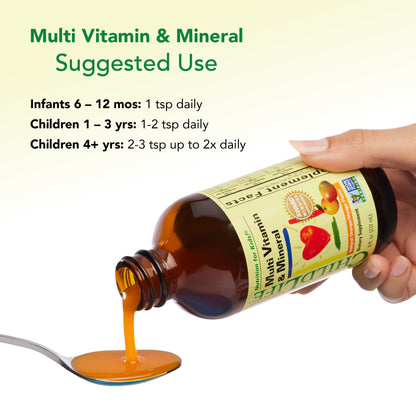 CHILDLIFE ESSENTIALS Kids Multivitamin & Mineral - Kids Vitamins, Liquid Multivitamin for Kids, Toddler Multivitamins, Liquid Vitamins, Baby Multivitamin - Natural Orange & Mango, 8 Fl Oz (Pack of 2) CHILDLIFE ESSENTIALSBuy Supplements Australia