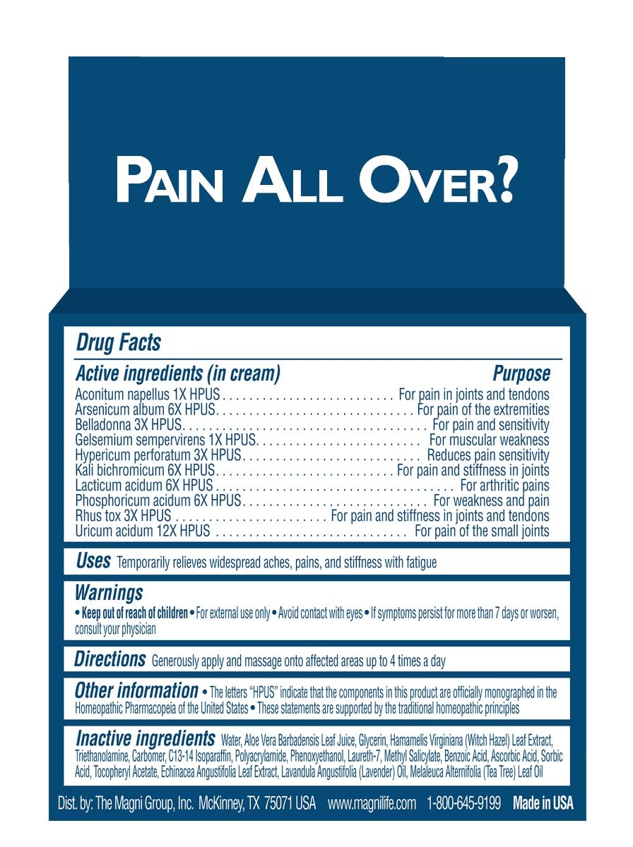 MagniLife Pain & Fatigue Relief Cream 4 oz Pain & Inflammation Relief Foam 4 oz. Natural Joint & Muscle Pain Relief Bundle for Shoulders, Back, Knees, Arthritis, Stiffness & Soreness MagniLifeBuy Supplements Australia