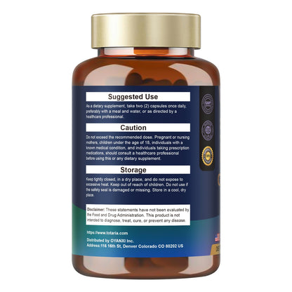 25-in-1 Sea Moss Black Seed Oil Ashwagandha Ginger Shilajit Supplement, Sea Moss Capsules Pro with Bladder Burdock Ceylon Cinnamon Berberine ACV Manuka VIT C & D3 for Men Women, 120 Vegan Caps TotariaBuy Supplements Australia