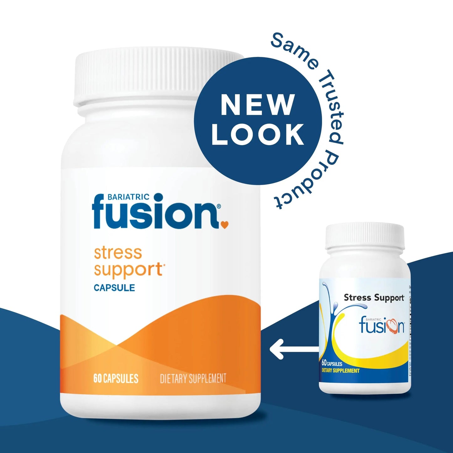 Bariatric Fusion Stress Support* | Vegan Supplement with Magnesium and Ashwagandha | Daily Vitamin for Women and Men | Bariatric Fusion
