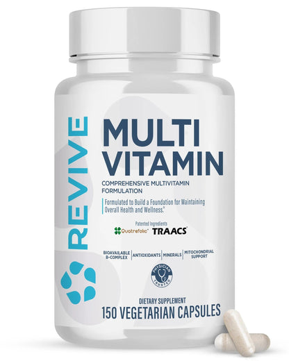 Revive MD Multi-Vitamin Supplement for Men & Women – Daily Multivitamin Supports Energy, Immunity & Overall Health with Essential Vitamins Revive