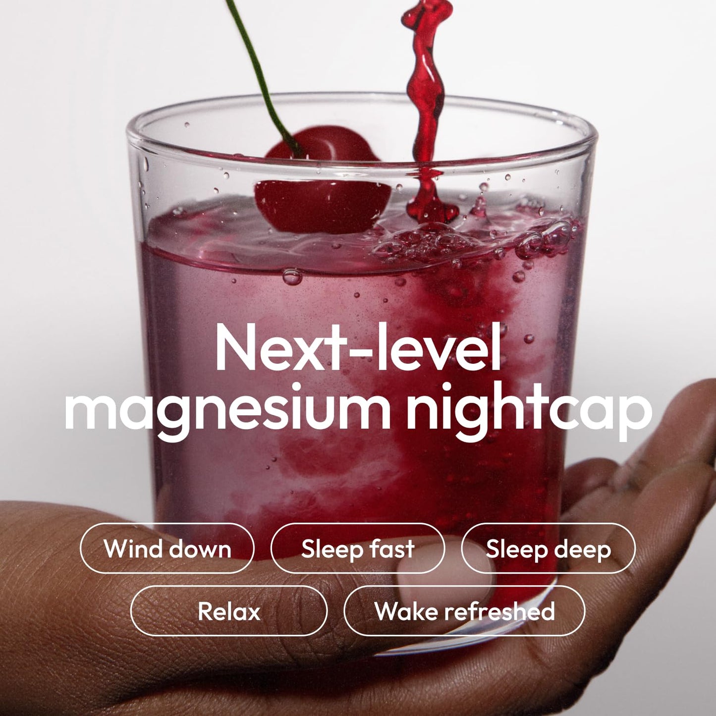 Moon Juice Sleepy Magnesi-Om - Sleep Supplement Powder with Magnesium Glycinate, L-Theanine & Plant-Based Melatonin, Sugar-Free Bedtime Drink Mix for Deep Sleep w/o Grogginess, Cherry, 35 Servings Moon JuiceBuy Supplements Australia