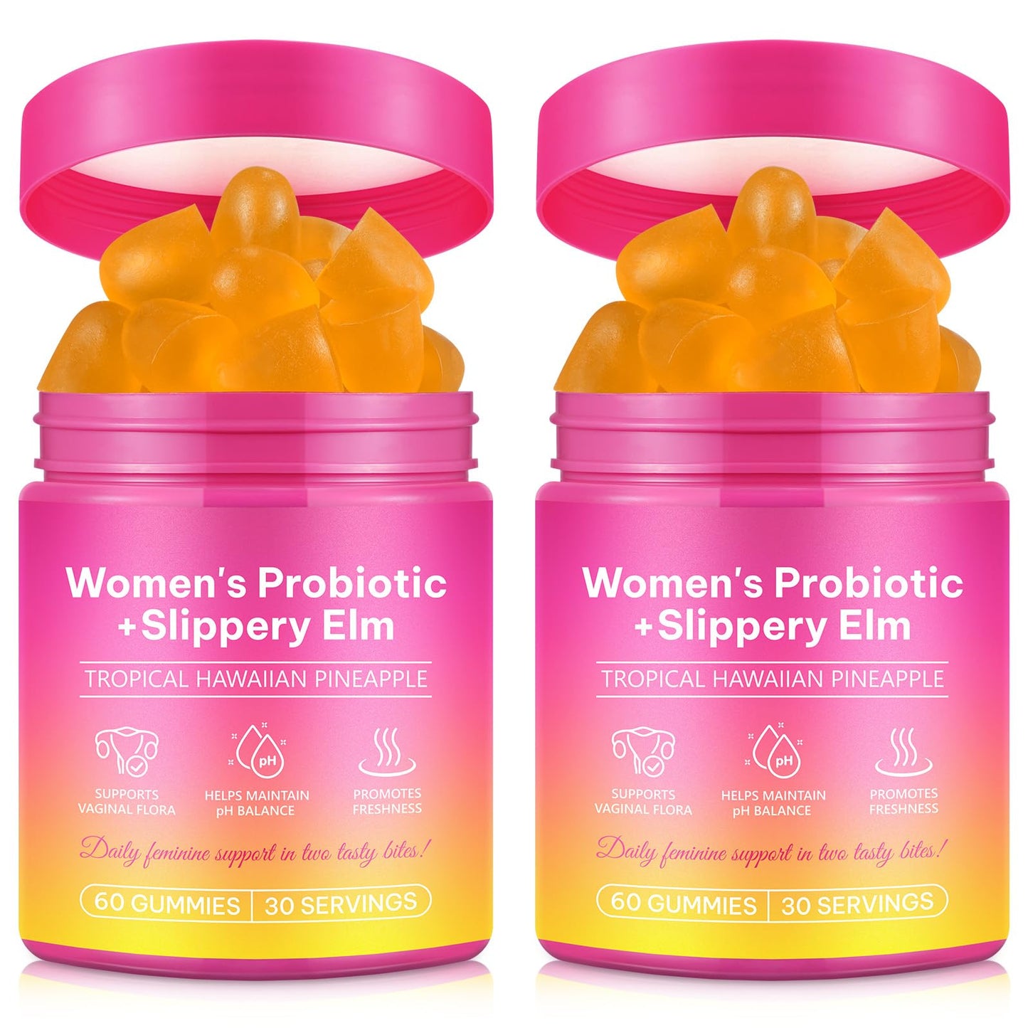 Beyxdu Probiotics for Women Gummies with Slippery Elm Feminine Balance Gummies for Women Vaginal Probiotics with Prebiotics & Lactobacillus Probiotic Blend Vaginal Odor & Vaginal Flora 120Gummy BeyxduBuy Supplements Australia