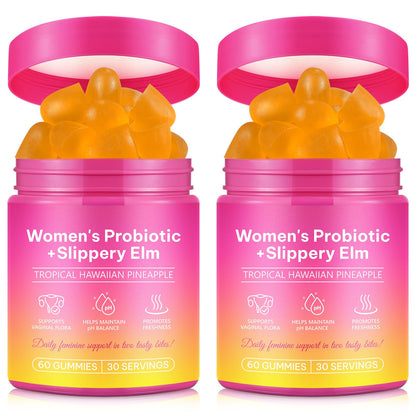 Onznoz Feminine Balance Gummies for Women, Vaginal Probiotics with Prebiotics & Lactobacillus Probiotic Blend, Supports pH Balance & Immune Health, Womens Probiotic Slippery Elm OnznozBuy Supplements Australia