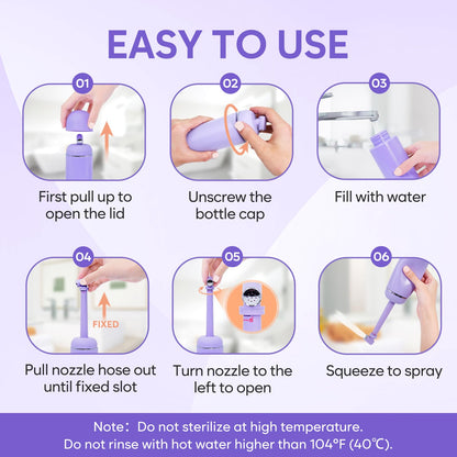 Portable Peri Bottle for Postpartum & Perineal Care: Easy@Home Handheld Bidet Perfect for Personal Easy@HomeBuy Supplements Australia