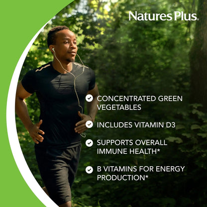NaturesPlus Source of Life Power Teen - 180 Vegetarian Tablets - Teen Multivitamin with Minerals & Whole Foods for Mental Focus NaturesPlus