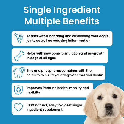 Hofseth BioCare Brilliant Bone & Joint Supplement for Dogs - High Strength Calcium & Collagen Powder for Joint & Hip Support, Essential Supplement for Dog’s of All Ages - 10.6 Oz Hofseth BioCareBuy Supplements Australia