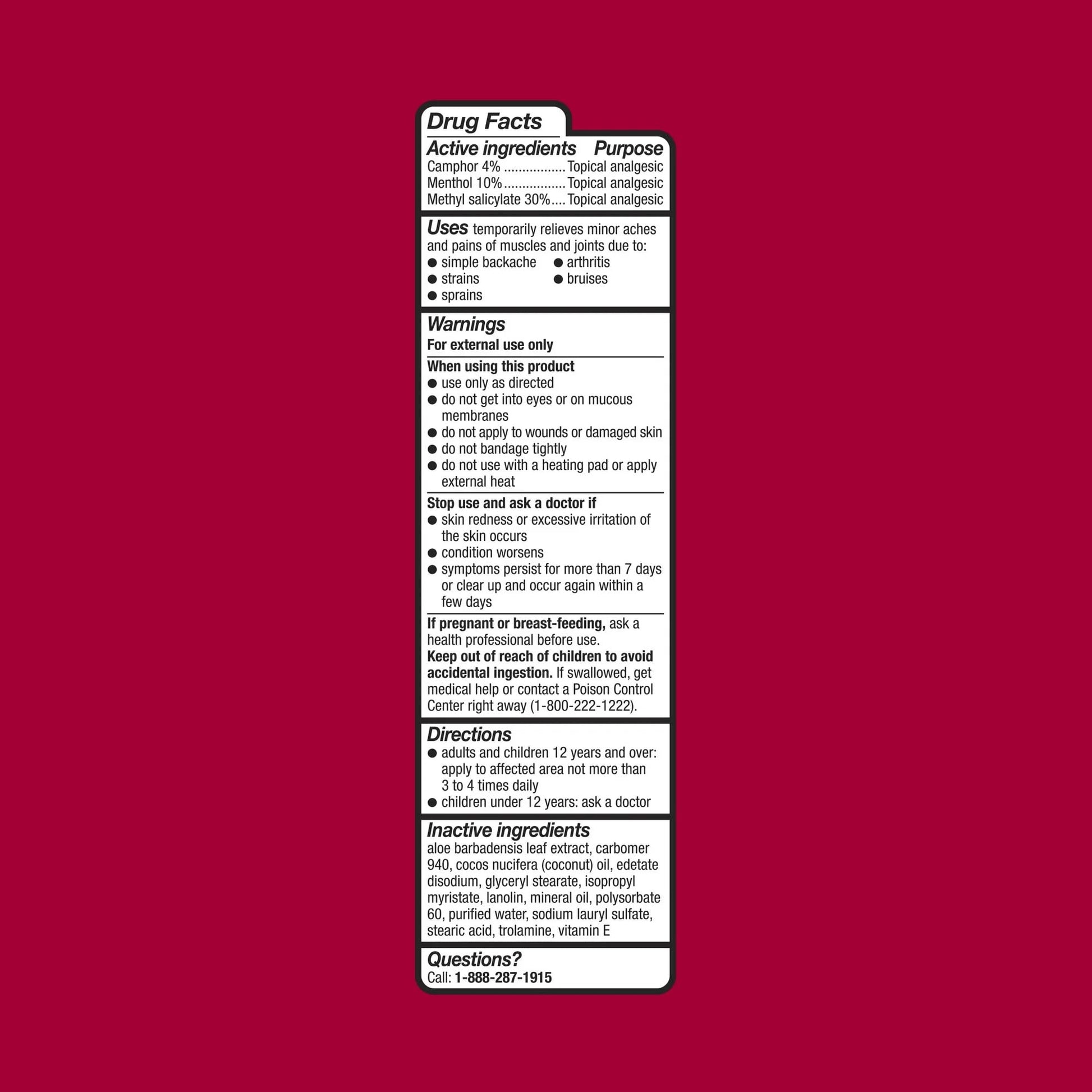 Equate Ultra Strength Pain Relieving Cream, Deep penetrating Pain Relief with Ultra-Strength Formula, 4 oz Aus HealthcareBuy Supplements Australia