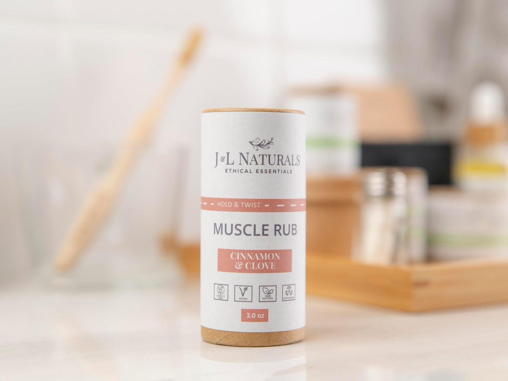 J&L Naturals Muscle Rub | Cream for Achy + Sore Muscles, Joints, Back, Knees, Shoulders | Soothing & Nourishing | Vegan, Sustainable, Cruelty Free, Natural, Made in US (1-Pack) J&L NaturalsBuy Supplements Australia