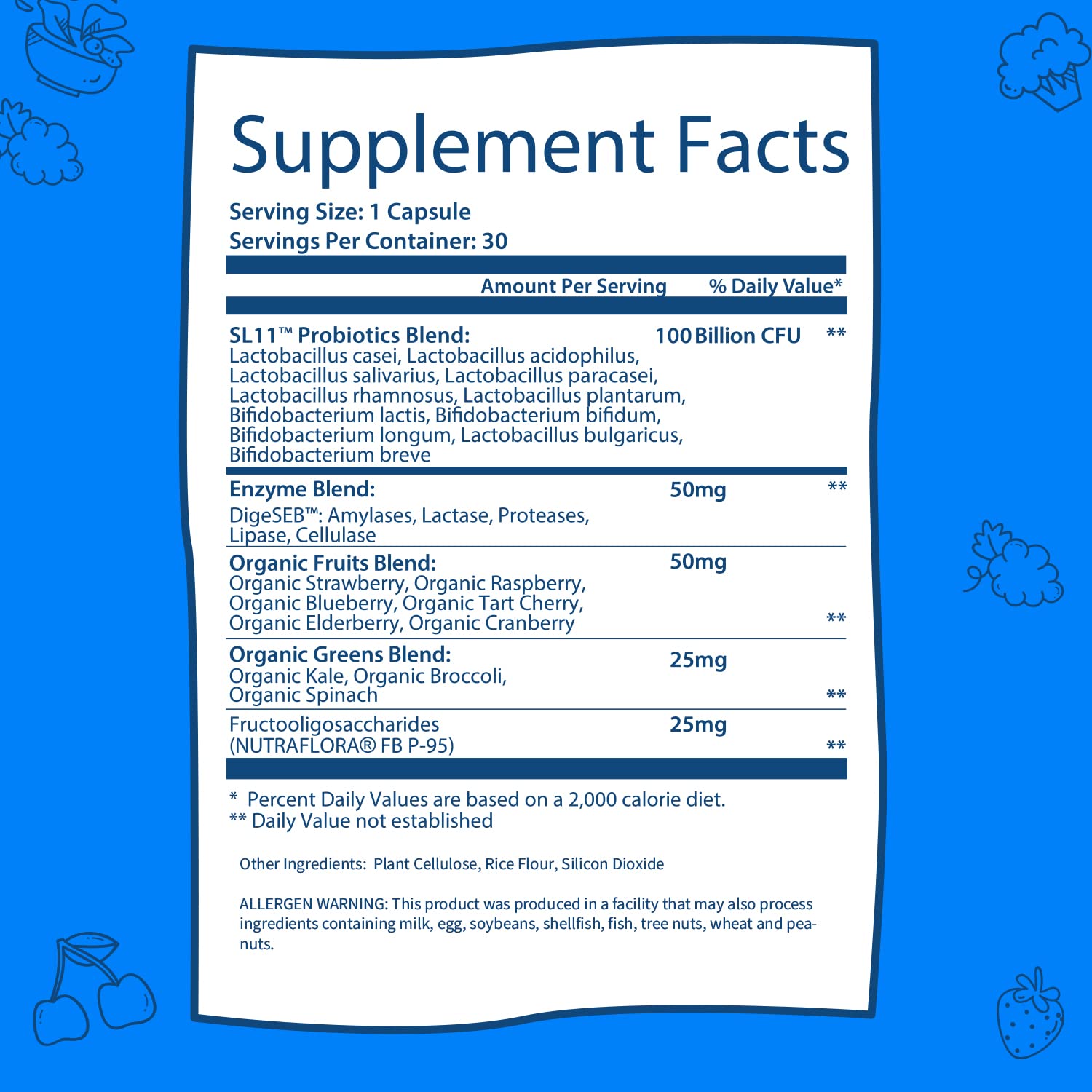100 Billion - Probiotics and Prebiotics Supplement Pills - Digestive Enzymes and Prebiotic GOBIOTIXBuy Supplements Australia