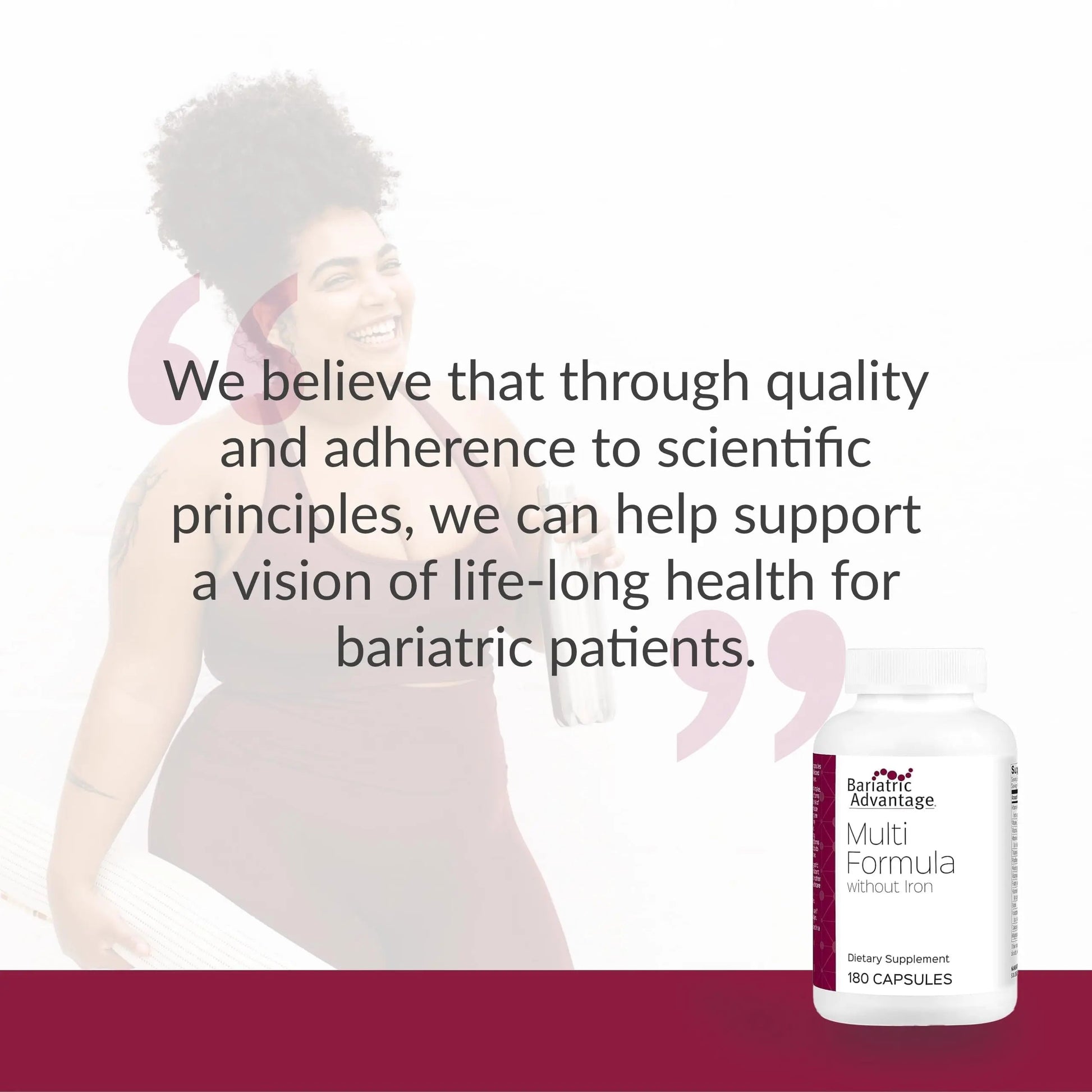 Bariatric Advantage Multi Formula without Iron, High Potency Daily Multivitamin for Bariatric Surgery Patients Bariatric Advantage