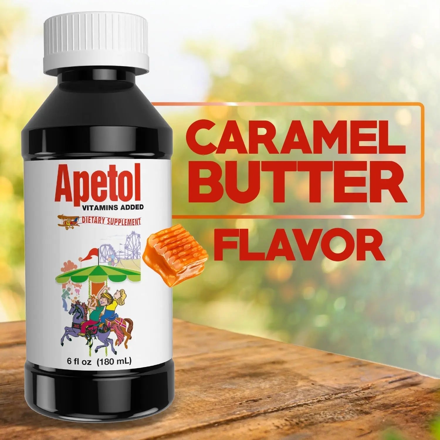 Apetol Appetite Booster & Brain Energy Liquid Vitamins - Dietary Supplements for Kids & Adults - Supports Digestive Health, Memory & Vitality Apetol