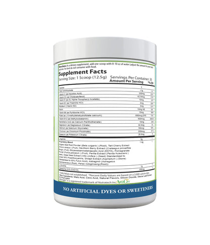PURE® Cardio+ Nitric Oxide Heart & Circulation Support - 5000mg L-Arginine & 1000mg L-Citrulline - Lemon Lime, 30 Servings Powder, 375 Grams - CoQ10 Beet Root - High Potency Cardiovascular Formula PUREBuy Supplements Australia