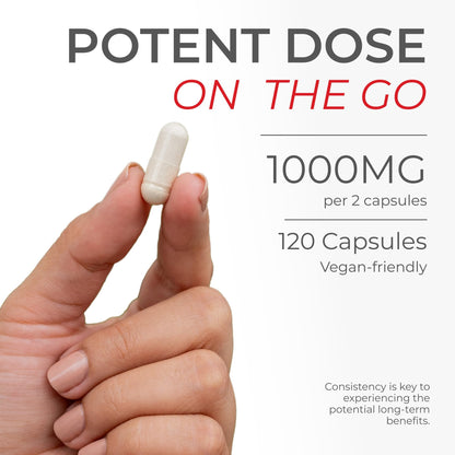 Neurogan Urolithin A PRO Capsules - 1000mg, 120 Ct - Advanced Cellular Health, Post Biotic Supplements - Ultra Micronized Urolithin A Supplement, Sourced from Pomegranate Extract NeuroganBuy Supplements Australia