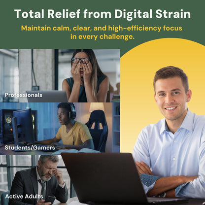 LYTTON EyeQ Duo Digital Eye & Focus Support – Patented Anthochlorogin for Brain-Eye Connection, Promotes Ocular Vitality – Rapid Visual Comfort & Natural Formula for Screen Users, 60 Softgels LYTTONBuy Supplements Australia