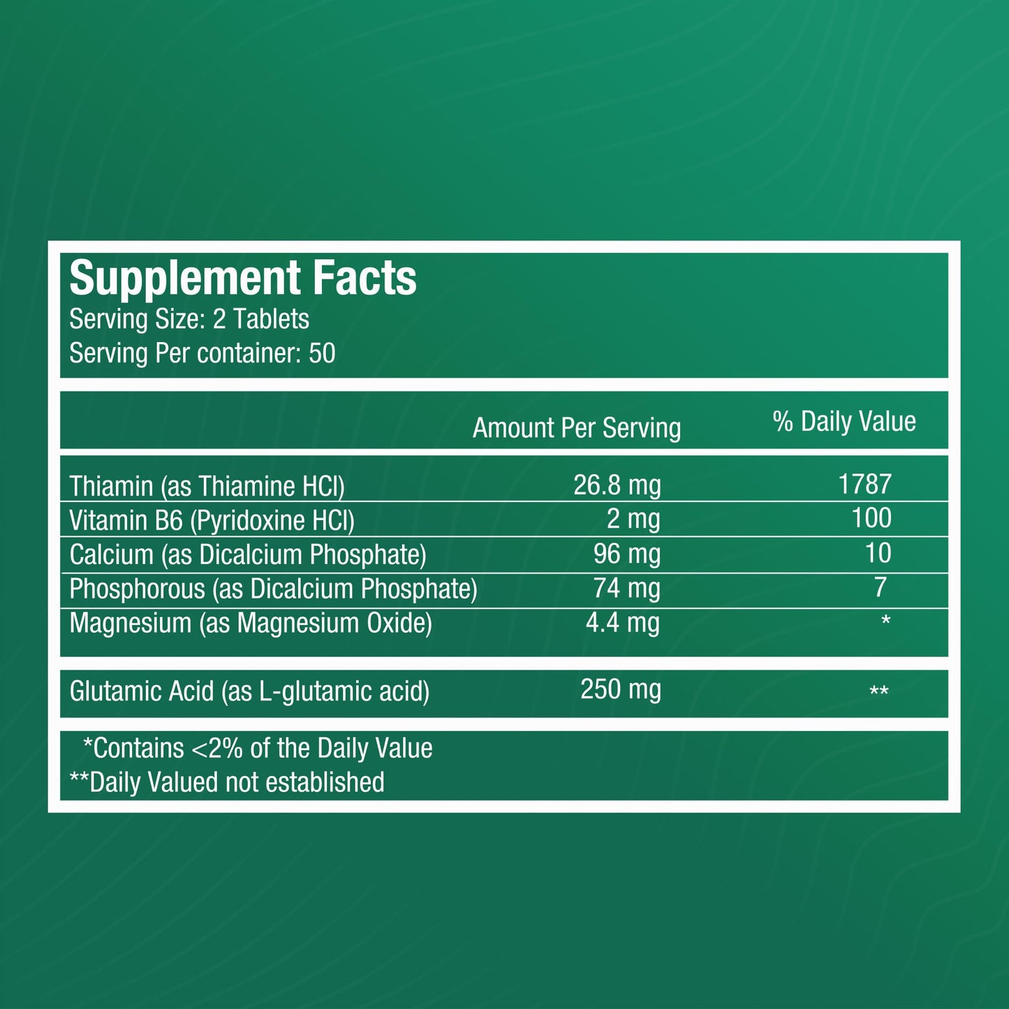 Fitina Brain Supplements for Memory and Focus with Vitamin B6 & Thiamine | High-Dose B Vitamins Nervous System and Cognitive Health Support, Daily Supplement Formula for Adults, 60 Tablets (2-Pack) FitinaBuy Supplements Australia