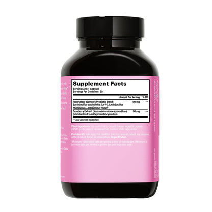 HUM Private Party Pills - Vaginal Probiotics for Women's Ph Balance with Cranberry HUMBuy Supplements Australia