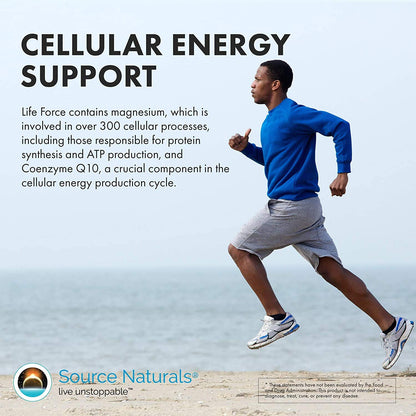 Source Naturals Men's Life Force Multiple Daily Multivitamin & Immune Health Supplement - 13 Essential Vitamins, Nutrients & Minerals* - 45 Tablets Source NaturalsBuy Supplements Australia