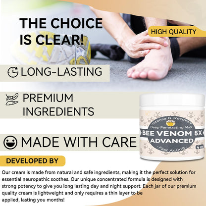 Benolixia Bee Venom Bone Cream, Bee Venom Joint Gel, Professional Bee Venom Joint Gel, Bee Venom Advanced Joint and Bone Cream for Back, Neck, Hands, Knee, Feet BenolixiaBuy Supplements Australia