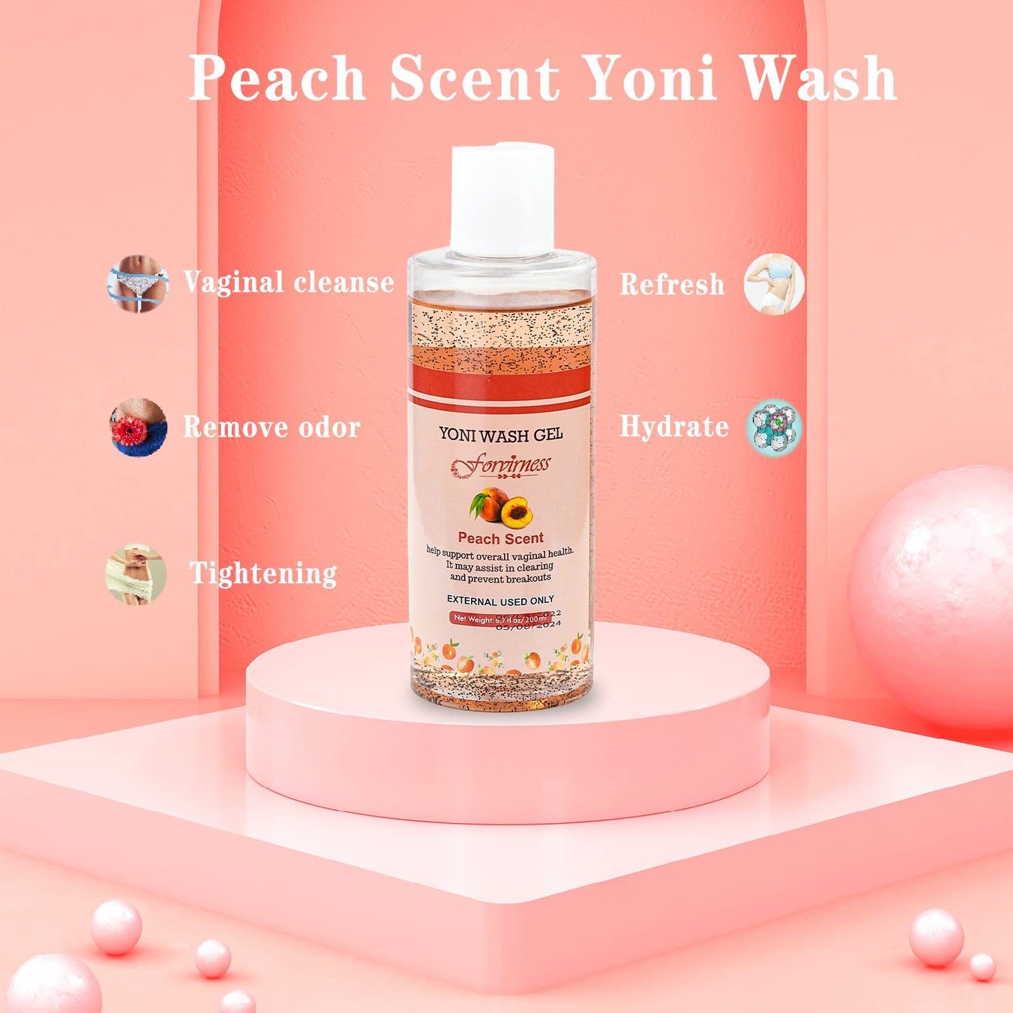 forvirness Feminine Wash & Natural Yoni Oil Set - Cleanse, Remove Odor, pH Balance for Women forvirnessBuy Supplements Australia
