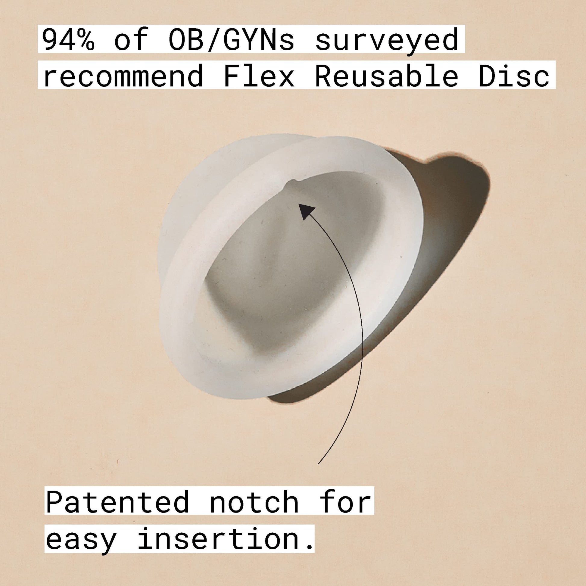 Flex Reusable Disc | Reusable Menstrual Disc | Tampon, Pad, and Cup Alternative | Capacity of 6 Super FLEXBuy Supplements Australia