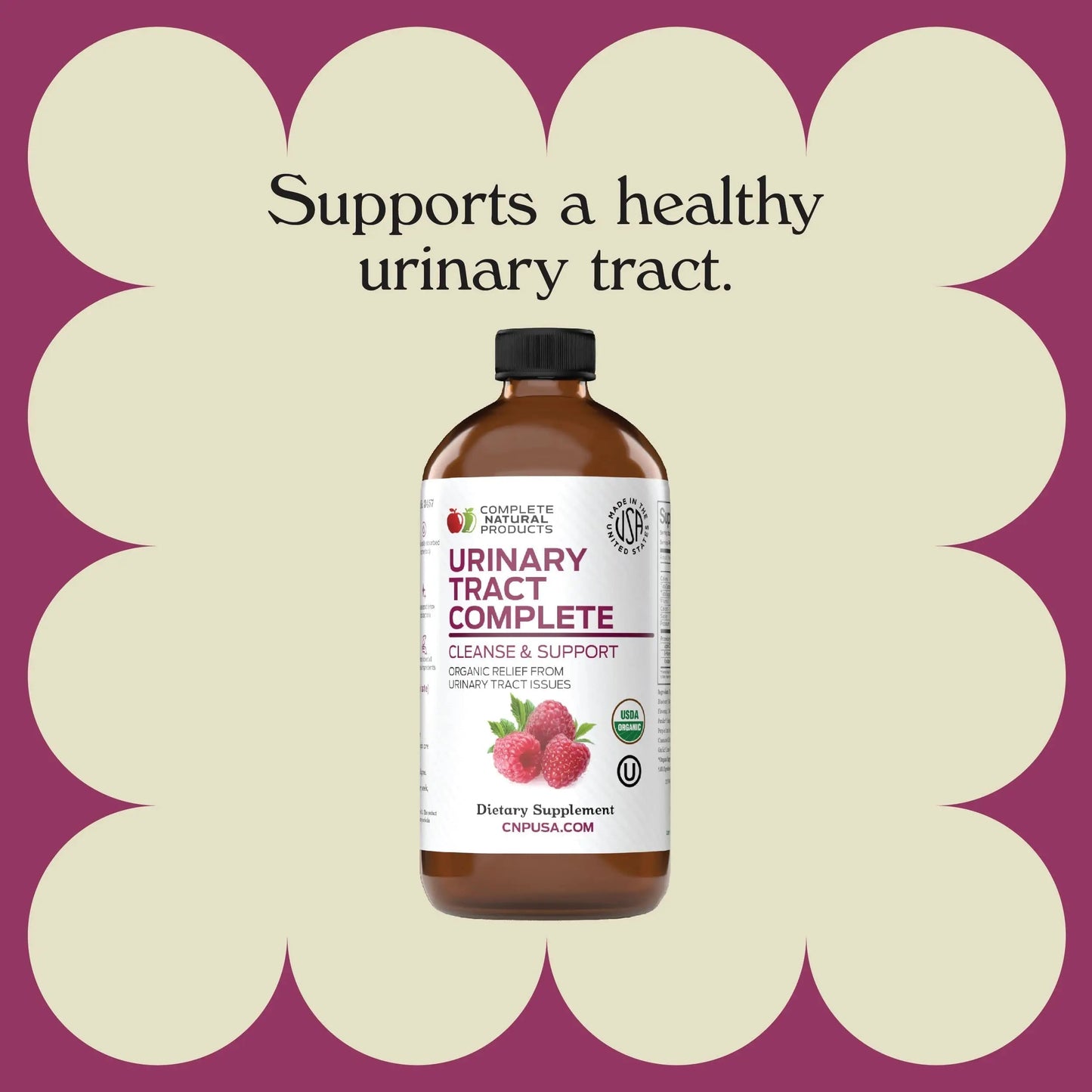 Complete Natural Products Urinary Tract Complete 8oz - Liquid Supplement for a Urinary Tract Cleanse, Defense, Health, and Treatment with Organic Cranberry & Organic D-Mannose Complete Natural ProductsBuy Supplements Australia