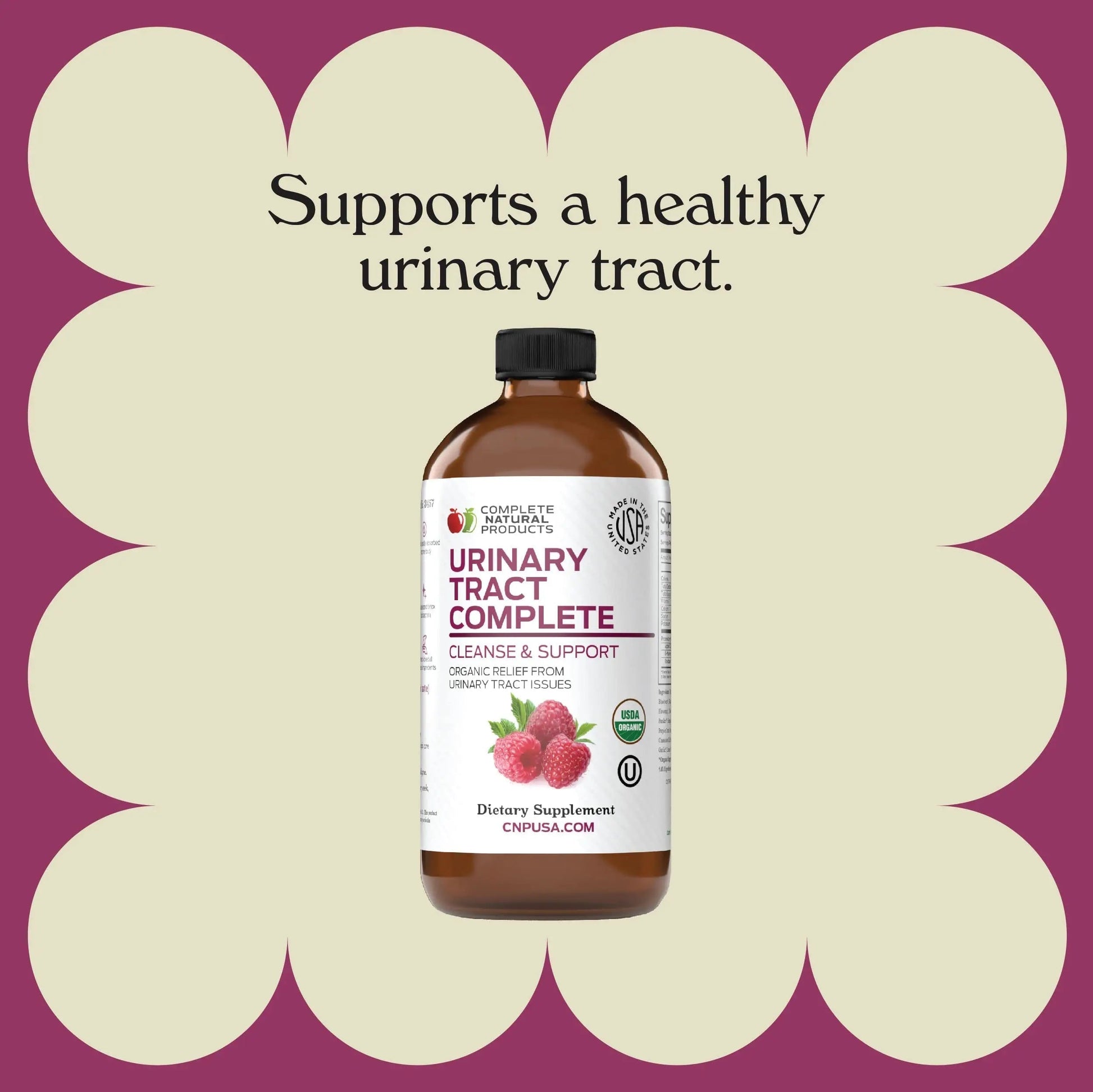 Complete Natural Products Urinary Tract Complete 8oz - Liquid Supplement for a Urinary Tract Cleanse, Defense, Health, and Treatment with Organic Cranberry & Organic D-Mannose Complete Natural ProductsBuy Supplements Australia